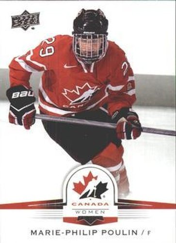 #81 Marie-Philip Poulin - Canada - 2014-15 Upper Deck Team Canada Juniors Hockey