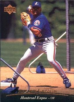 #81 Marquis Grissom - Montreal Expos - 1995 Upper Deck Baseball