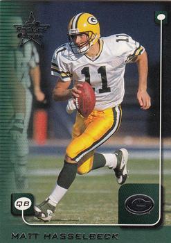 #81 Matt Hasselbeck - Green Bay Packers - 1999 Leaf Rookies & Stars Football