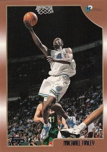 #81 Michael Finley - Dallas Mavericks - 1998-99 Topps Basketball
