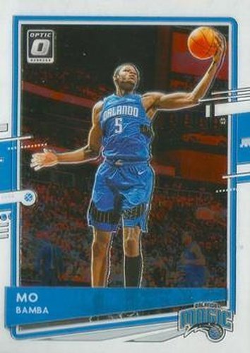 #81 Mo Bamba - Orlando Magic - 2020-21 Donruss Optic Basketball