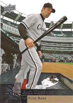 #81 Paul Konerko - Chicago White Sox - 2009 Upper Deck Baseball