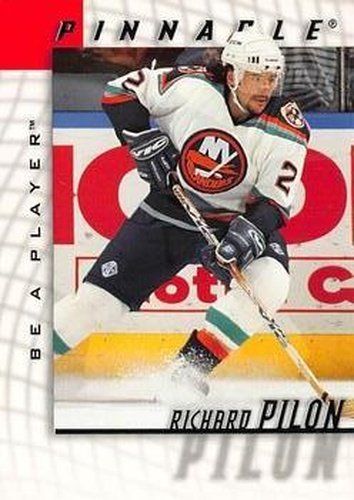 #81 Rich Pilon - New York Islanders - 1997-98 Pinnacle Be a Player Hockey