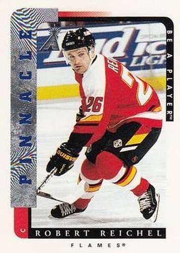 #81 Robert Reichel - Calgary Flames - 1996-97 Pinnacle Be a Player Hockey
