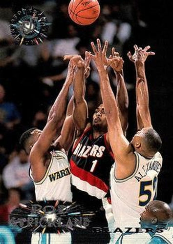 #81 Rod Strickland - Portland Trail Blazers - 1995-96 Stadium Club Basketball