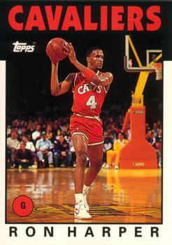 #81 Ron Harper - Cleveland Cavaliers - 1992-93 Topps Archives Basketball