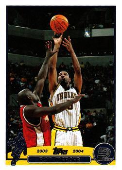 #81 Ron Mercer - Indiana Pacers - 2003-04 Topps Basketball