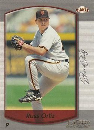 #81 Russ Ortiz - San Francisco Giants - 2000 Bowman Baseball