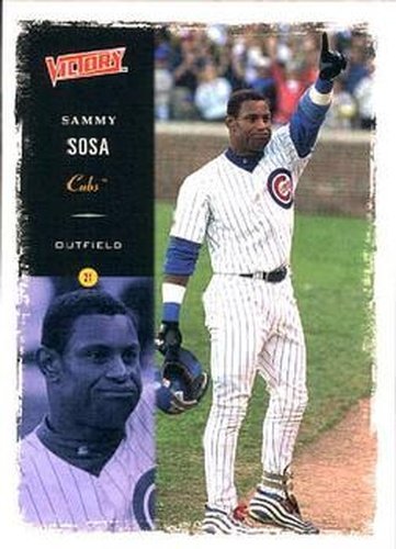 #81 Sammy Sosa - Chicago Cubs - 2000 Upper Deck Victory Baseball