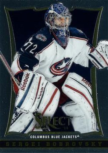 #81 Sergei Bobrovsky - Columbus Blue Jackets - 2013-14 Panini Select Hockey