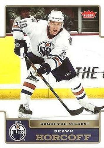 #81 Shawn Horcoff - Edmonton Oilers - 2006-07 Fleer Hockey