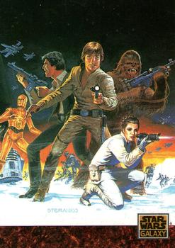 #81 Steranko's "Empire" - 1993 Topps Star Wars Galaxy