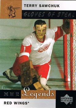 #81 Terry Sawchuk - Detroit Red Wings - 2001-02 Upper Deck Legends Hockey