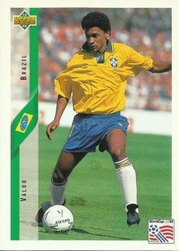 #81 Valdo - Brazil - 1994 Upper Deck World Cup Contenders English/Spanish Soccer