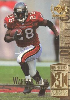#81 Warrick Dunn - Tampa Bay Buccaneers - 1999 Upper Deck Century Legends Football