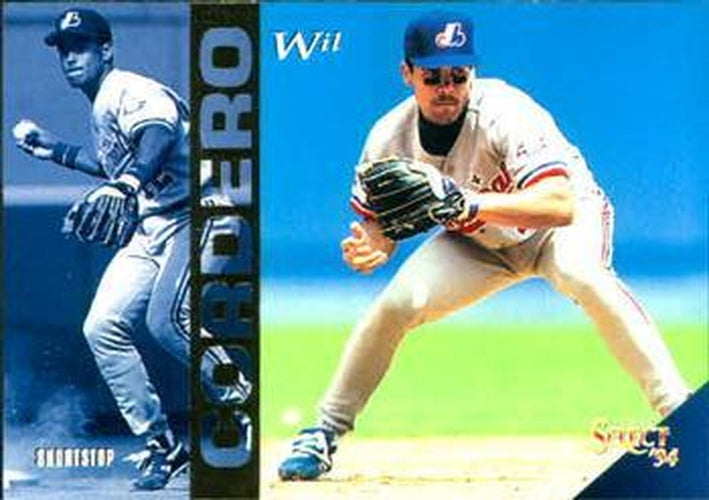 #81 Wil Cordero - Montreal Expos - 1994 Select Baseball