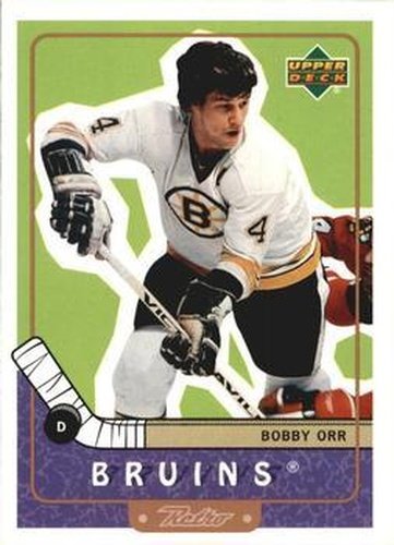 #81 Bobby Orr - Boston Bruins - 1999-00 Upper Deck Retro Hockey