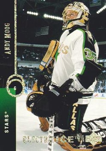 #81 Andy Moog - Dallas Stars - 1994-95 Upper Deck Hockey - Electric Ice