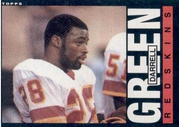 #181 Darrell Green - Washington Redskins - 1985 Topps Football