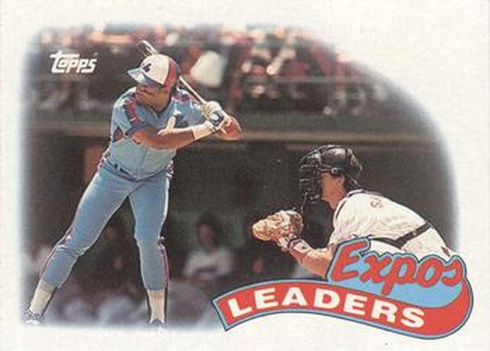 #81 Expos Leaders - Montreal Expos - 1989 Topps Baseball