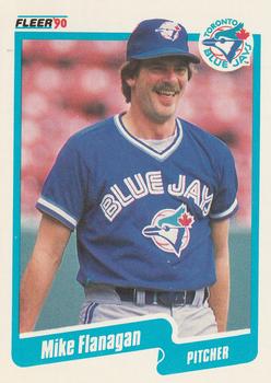 #81 Mike Flanagan - Toronto Blue Jays - 1990 Fleer USA Baseball