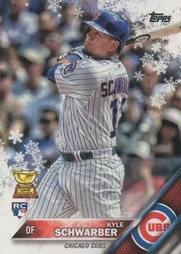 #HMW81 Kyle Schwarber - Chicago Cubs - 2016 Topps Holiday Baseball