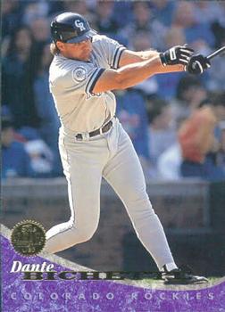 #81 Dante Bichette - Colorado Rockies - 1994 Leaf Baseball