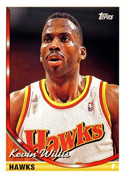 #81 Kevin Willis - Atlanta Hawks - 1993-94 Topps Basketball