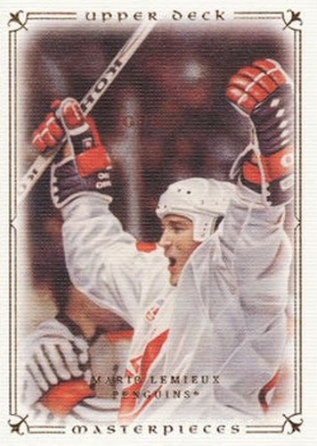 #81 Mario Lemieux - Pittsburgh Penguins - 2008-09 Upper Deck Masterpieces Hockey