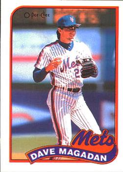 #81 Dave Magadan - New York Mets - 1989 O-Pee-Chee Baseball