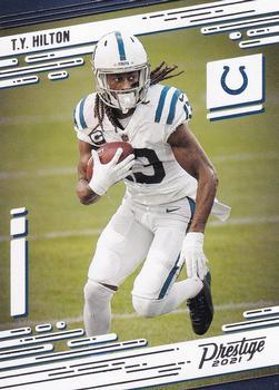 #81 T.Y. Hilton - Indianapolis Colts - 2021 Panini Prestige Football