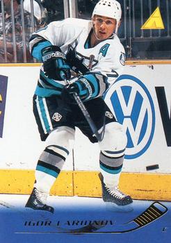 #81 Igor Larionov - San Jose Sharks - 1995-96 Pinnacle Hockey