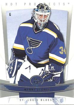 #81 Manny Legace - St. Louis Blues - 2006-07 Fleer Hot Prospects Hockey