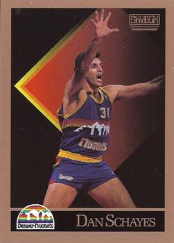 #81 Dan Schayes - Denver Nuggets - 1990-91 SkyBox Basketball