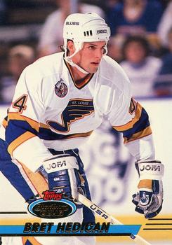 #81 Bret Hedican - St. Louis Blues - 1993-94 Stadium Club Hockey