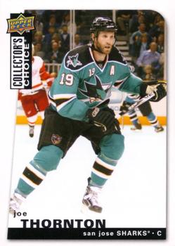 #81 Joe Thornton - San Jose Sharks - 2008-09 Collector's Choice Hockey