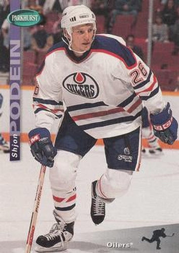 #81 Shjon Podein - Edmonton Oilers - 1994-95 Parkhurst Hockey