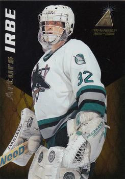 #81 Arturs Irbe - San Jose Sharks - 1995-96 Zenith Hockey