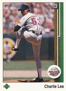 #81 Charlie Lea - Minnesota Twins - 1989 Upper Deck Baseball