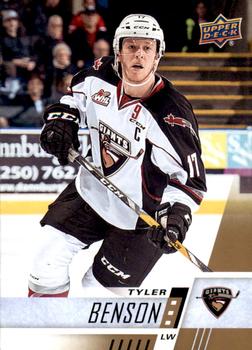 #81 Tyler Benson - Vancouver Giants - 2017-18 Upper Deck CHL Hockey
