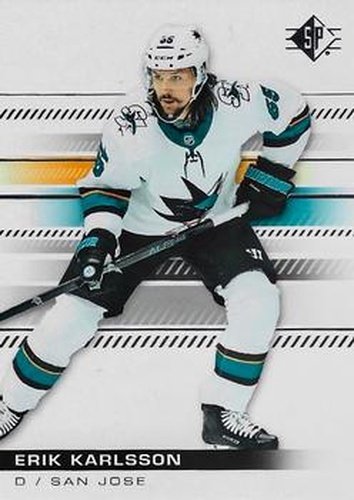 #81 Erik Karlsson - San Jose Sharks - 2019-20 SP Hockey