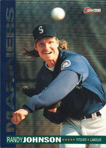 #81 Randy Johnson - Seattle Mariners - 1994 O-Pee-Chee Baseball