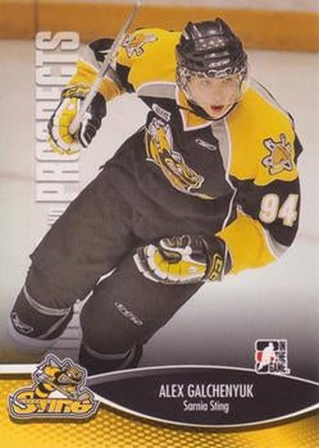 #81 Alex Galchenyuk - Sarnia Sting - 2012-13 In The Game Heroes and Prospects Hockey