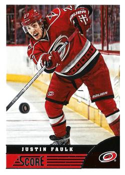 #81 Justin Faulk - Carolina Hurricanes - 2013-14 Score Hockey