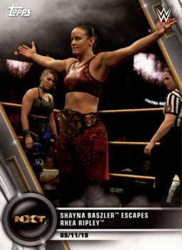 #81 Shayna Baszler Escapes Rhea Ripley - 2020 Topps WWE Women's Division Wrestling