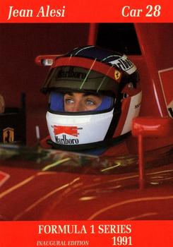 #81 Jean Alesi - Ferrari - 1991 Carms Formula 1 Racing