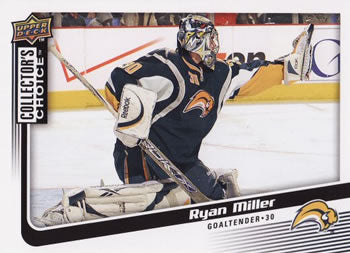 #81 Ryan Miller - Buffalo Sabres - 2009-10 Collector's Choice Hockey