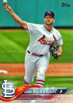 #81 Adam Wainwright - St. Louis Cardinals - 2018 Topps Baseball