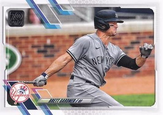 #81 Brett Gardner - New York Yankees - 2021 Topps Baseball