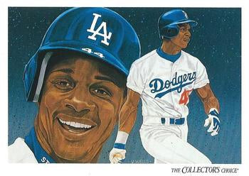 #820 Darryl Strawberry - Los Angeles Dodgers - 1993 Upper Deck Baseball